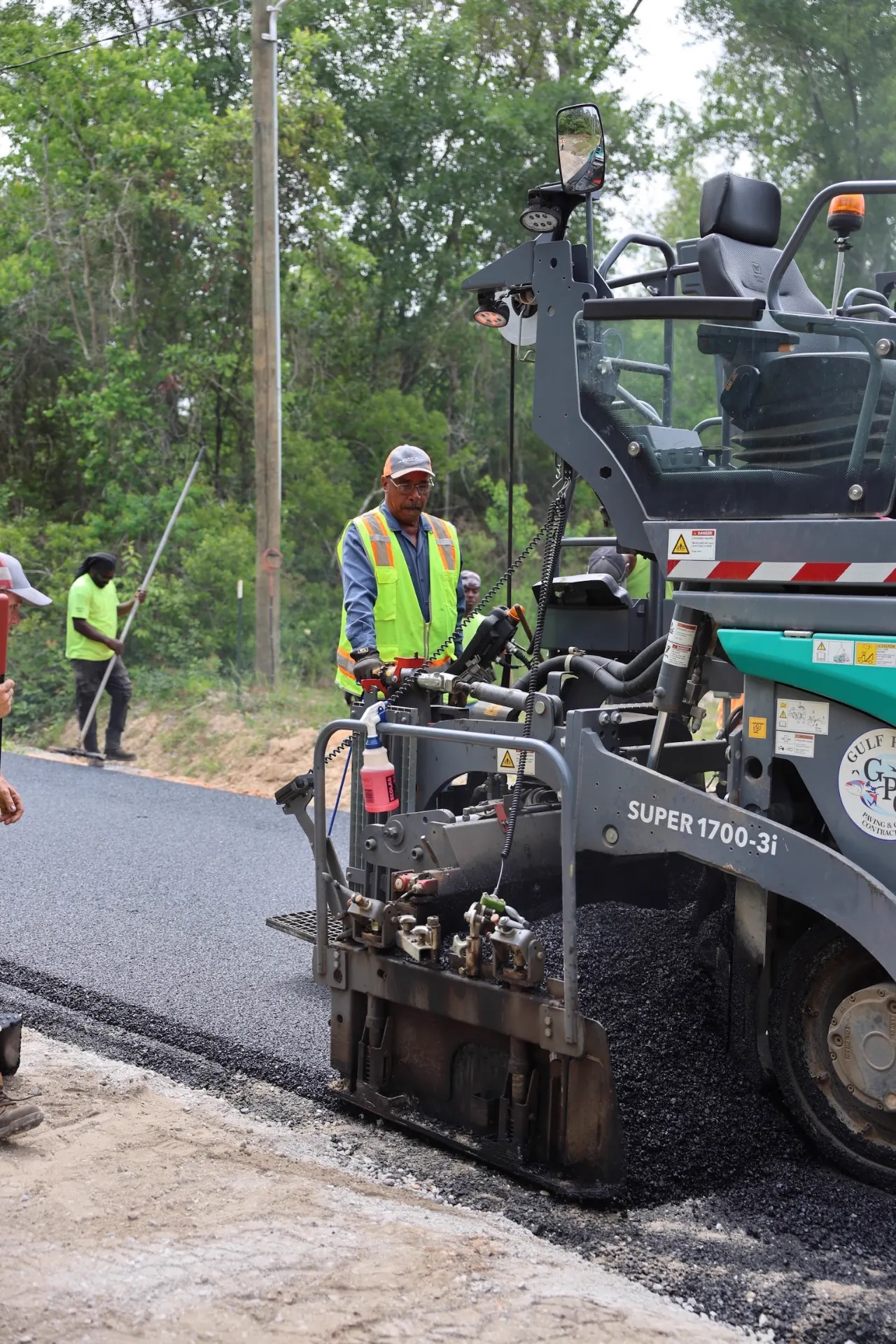 Roadway Resurfacing — completed Gulf Pride Paving project